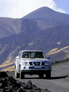 внедорожник, горы, nissan patrol