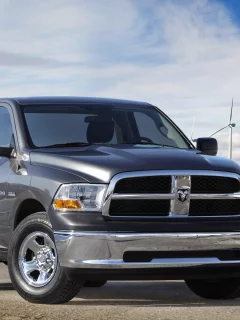 джип, авто, внедорожник, хром, ram, пикап, додж, dodge ram 1500, луг, dodge