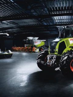 трактор, комбайн, axion, claas
