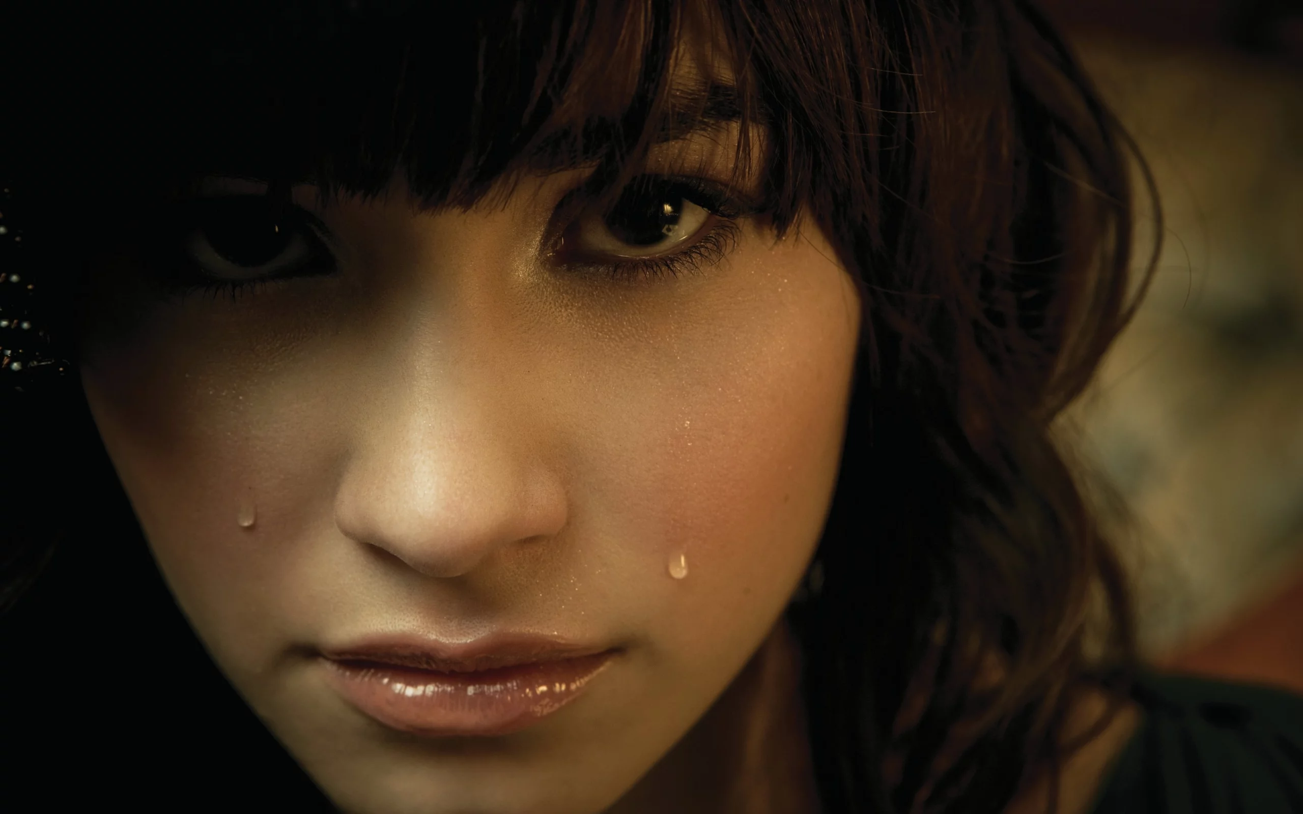 грусть, слёзы, demi lovato