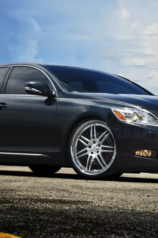 чёрный, black, gs, 360 three sixty forged, lexus