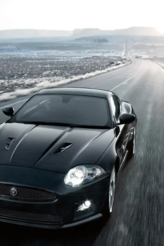 jaguar, движение, трасса, авто