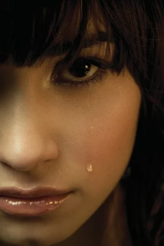грусть, слёзы, demi lovato