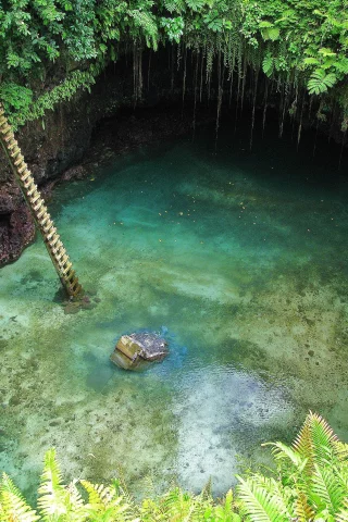 красотище, вода, пещера, джунгли