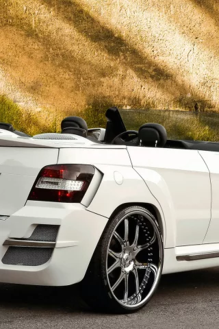 custom, кастом, кабриолет, urban whip, glk 350, boulevard customs, mercedes benz, cabrio