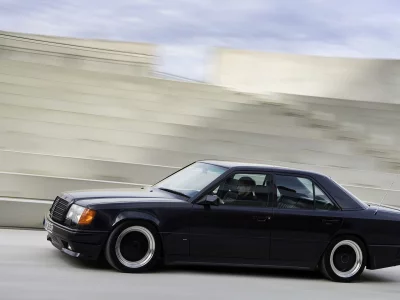 черный, amg, benz, 300, e, mercedes