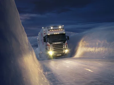 scania, 6x2, r580, фон