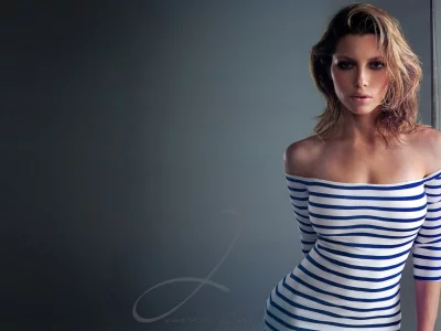 jessica, biel, фон, стекло, тельняшка