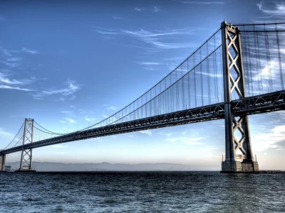 город, небо, сан франциско, san francisco, облака, мост