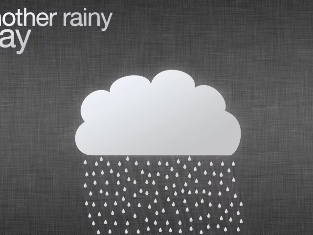 day, another, rainy
