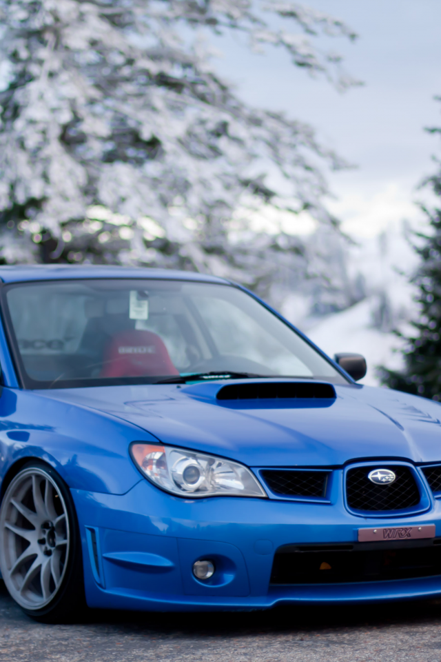 Subaru Impreza WRX STI 2007 киберпанк