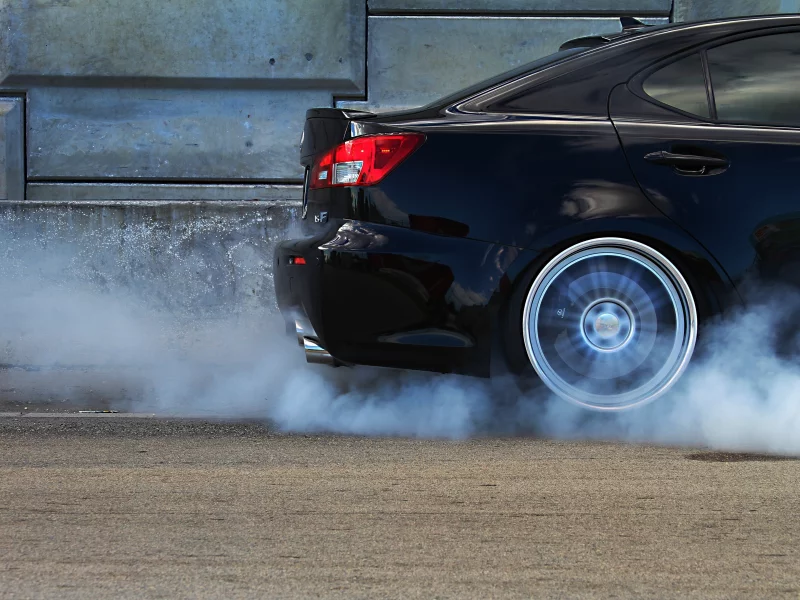 диск, дым, lexus ls-f, колесо