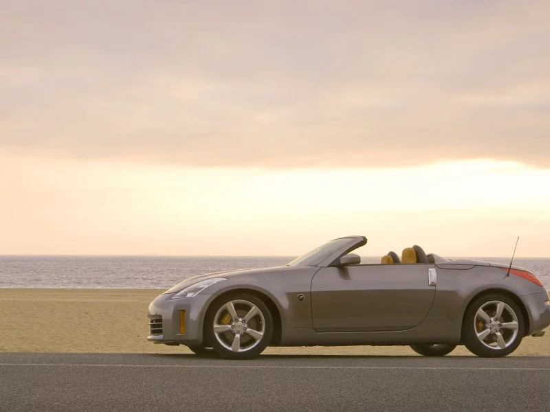 nissan, дорога, машины, ниссан, фото, 350z