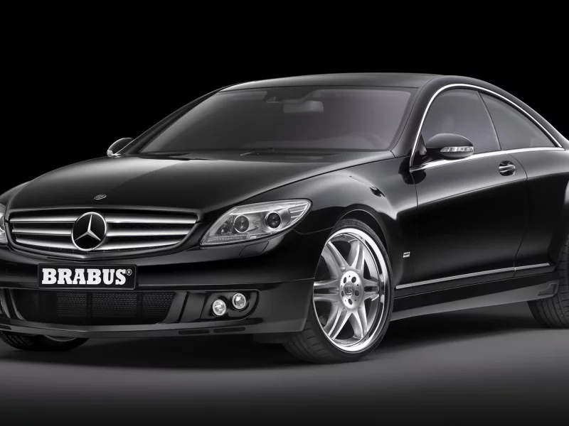 brabus, черный, тюнинг