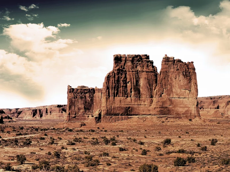 landscape, sky, пейзаж, desert, небо, clouds, nature, облака, пустыня, 2560x1600, природа