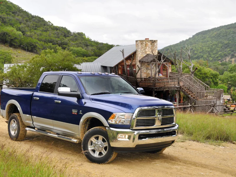 3500, dodge, ram, пейзаж