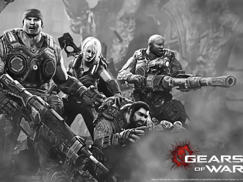 маркус феникс, gears of war 3, игры, шестерни войны