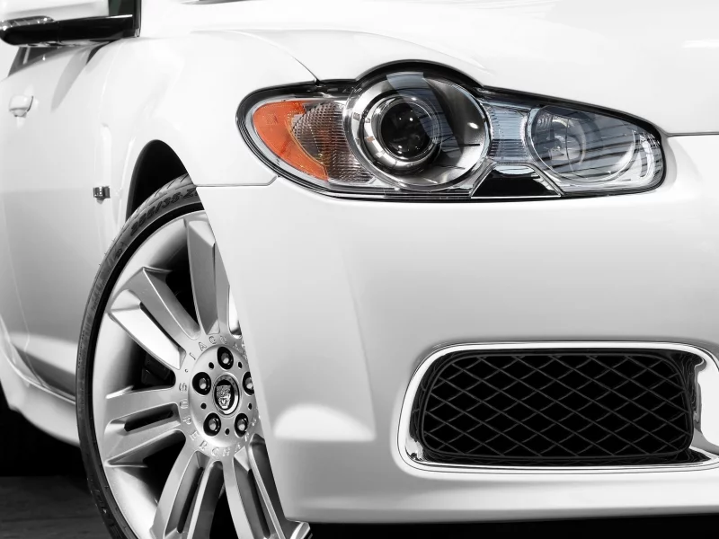 xfr, jaguar, белый