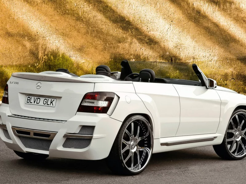 custom, кастом, кабриолет, urban whip, glk 350, boulevard customs, mercedes benz, cabrio