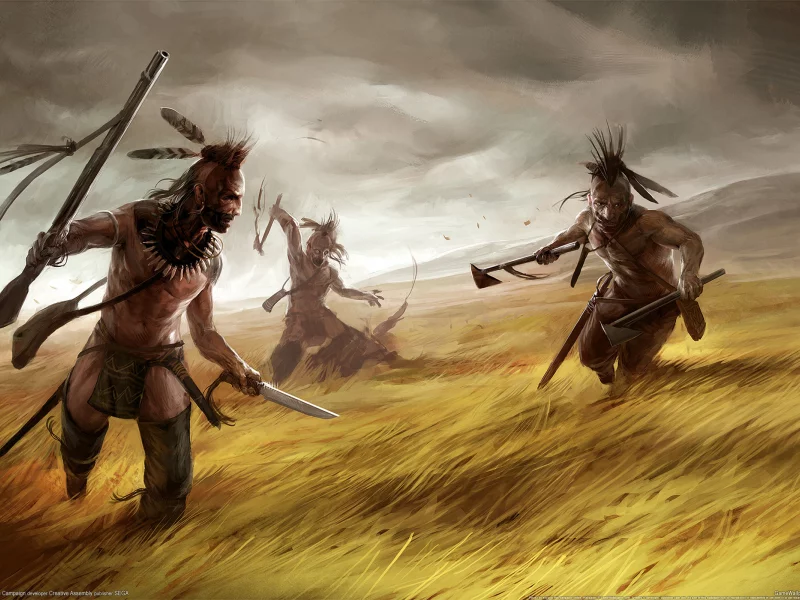 индейцы, поле, the warpath campaign, empire total war, следопыты