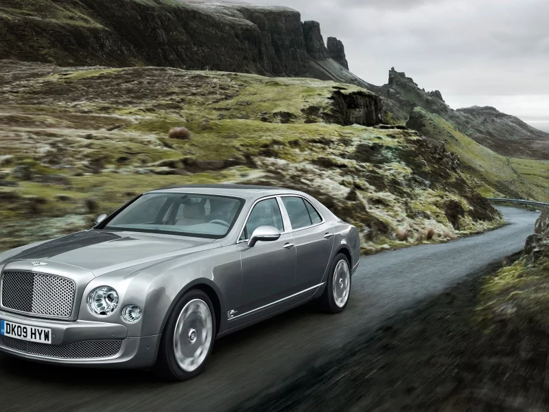 2011, скалы, bentley, дорога, mulsanne