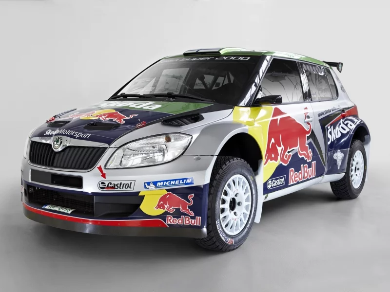 шкода, skoda, фабиа, ралли, red bull, super 2000, irc, rally, fabia