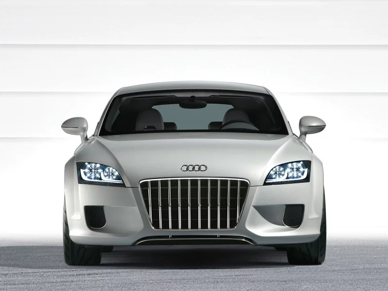 audi, белый, brake, concept, фон, shooting