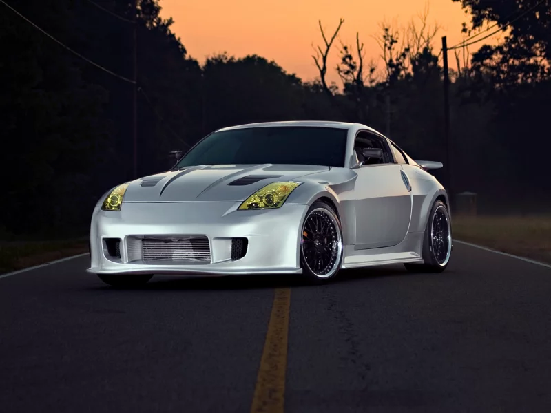 350z, вечер, nissan