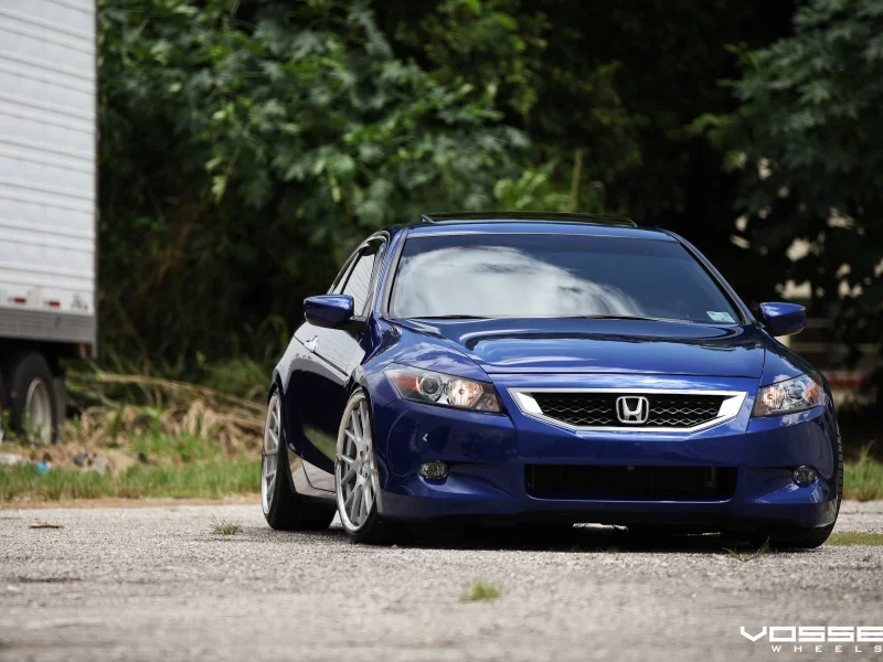 on, accord, vossen wheels, honda