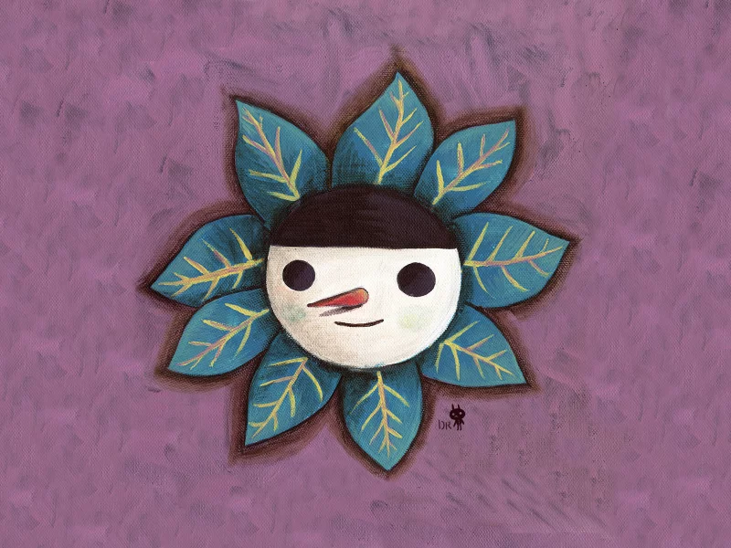чудик, kim hana, цветок