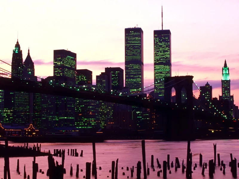 new york, река, город