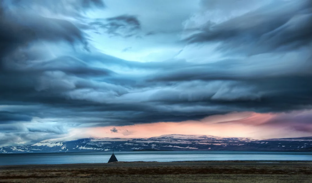 iceland, north atlantic, europe, clouds, the weather station, исландия