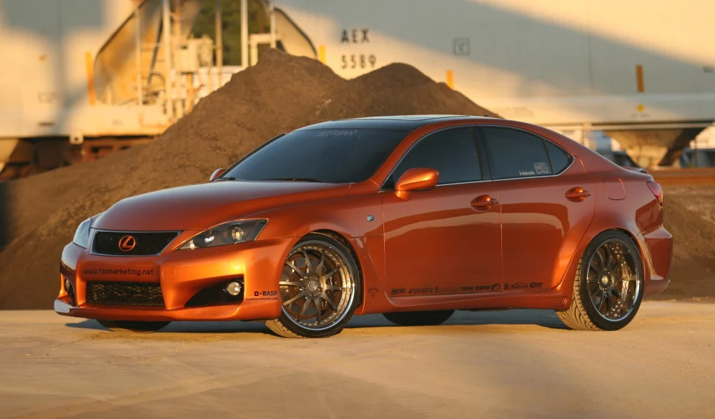 тюнингованный, автомобиль, lexus, лексус