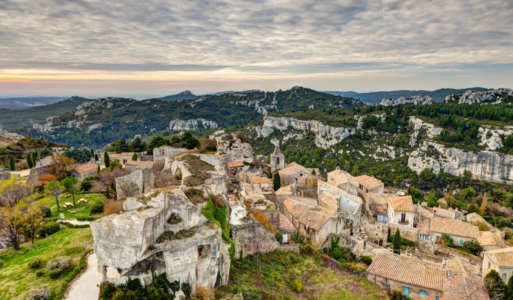 горы, деревня, france