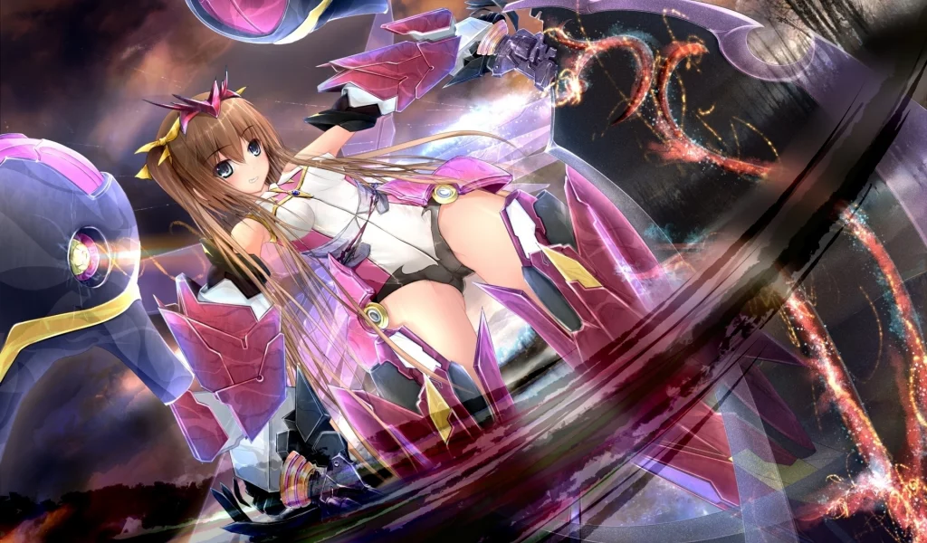 lin yin, аниме, девушка, доспех, infinite stratos