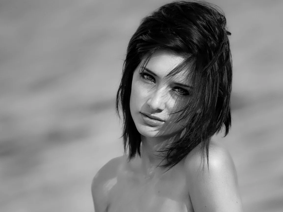 портрет, susan coffey, модель, чб, взгляд