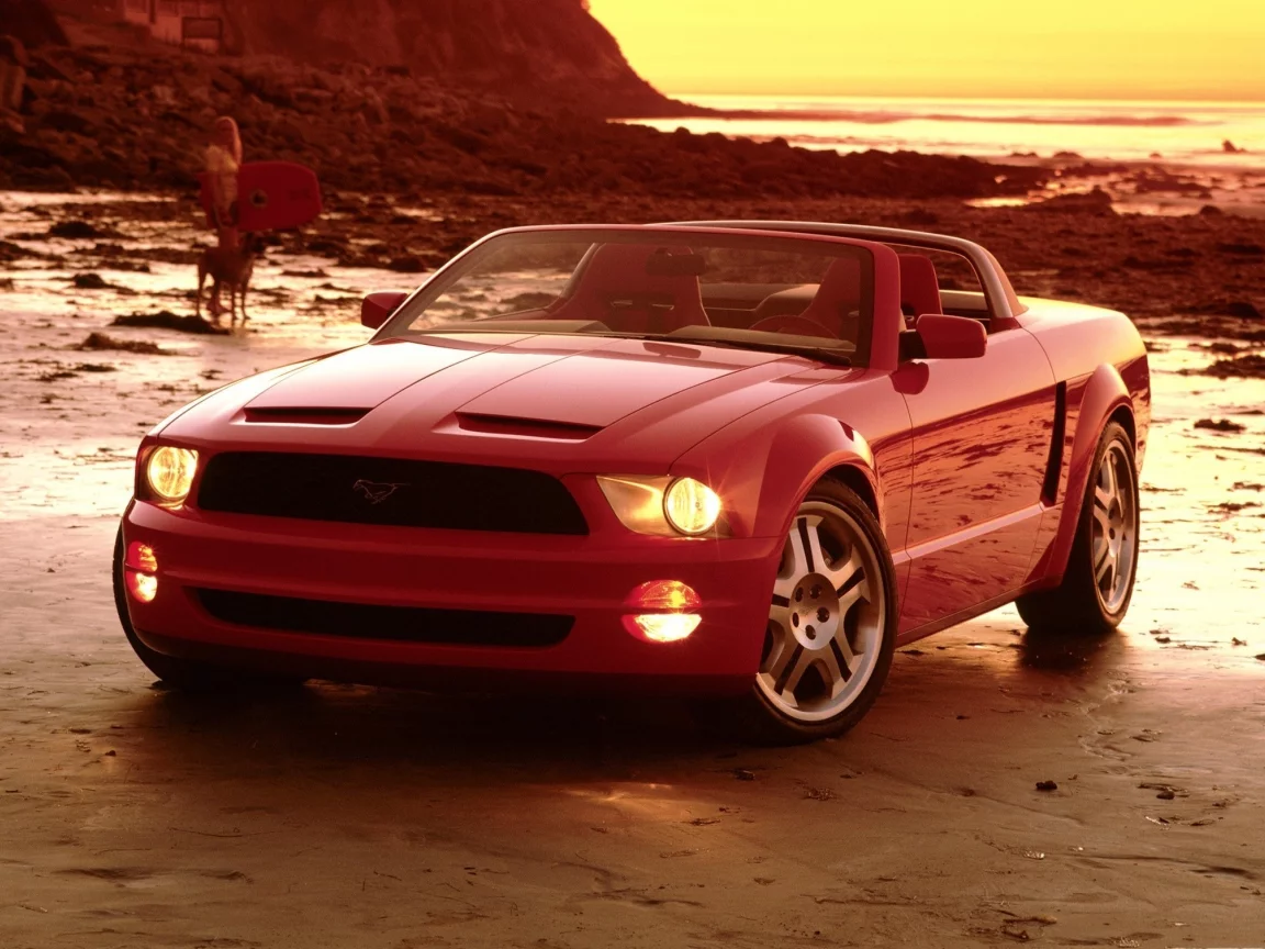 mustang gt, 2003, convertible concept