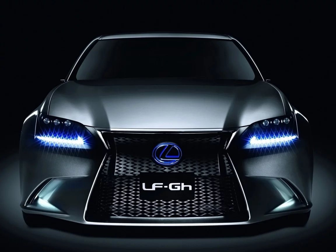 car, lexus, lf-gh, hybrid, concept