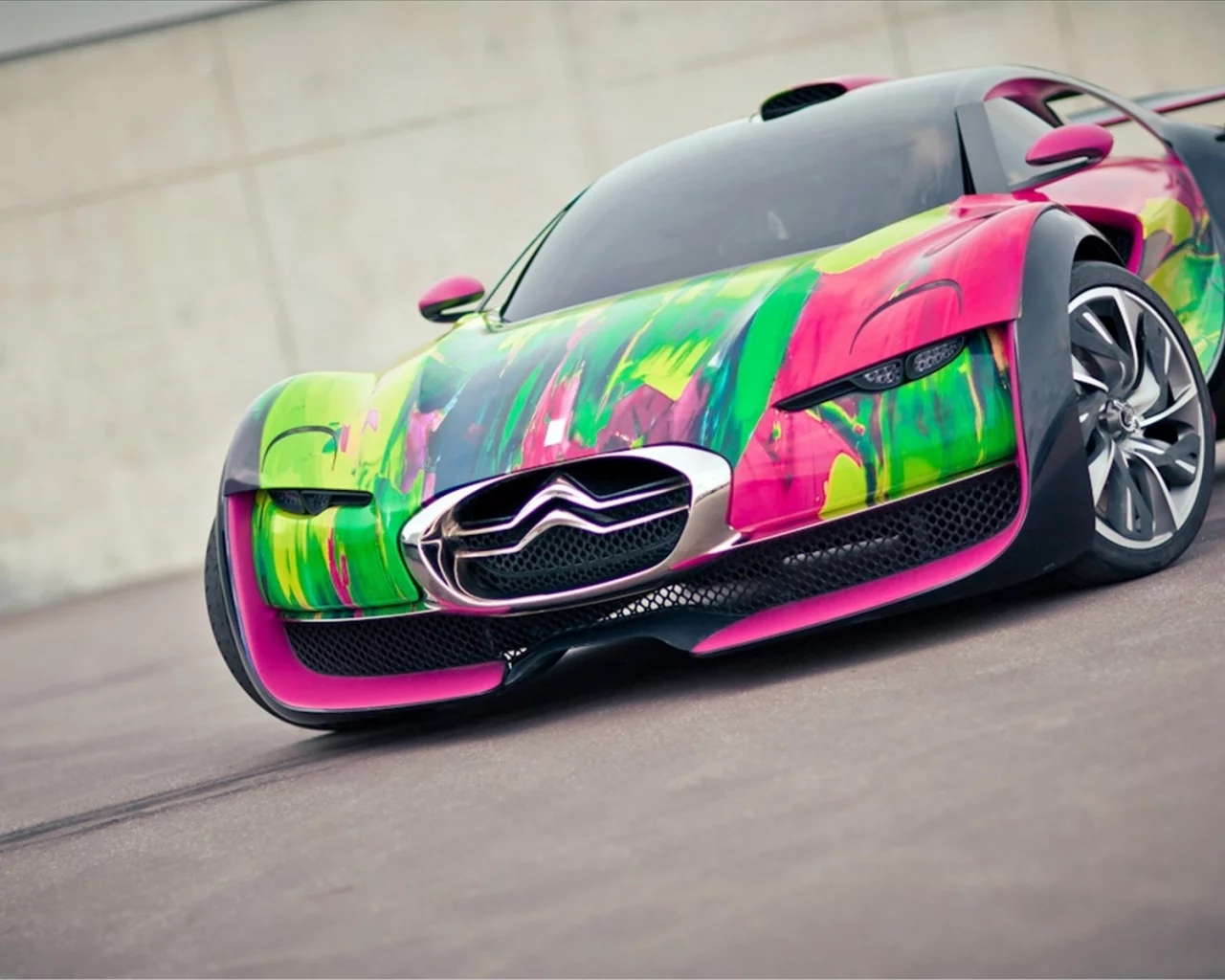car, art concept, survolt, citroen