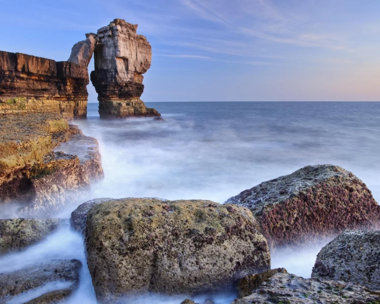 камни, англия, дорсет, скалы, море