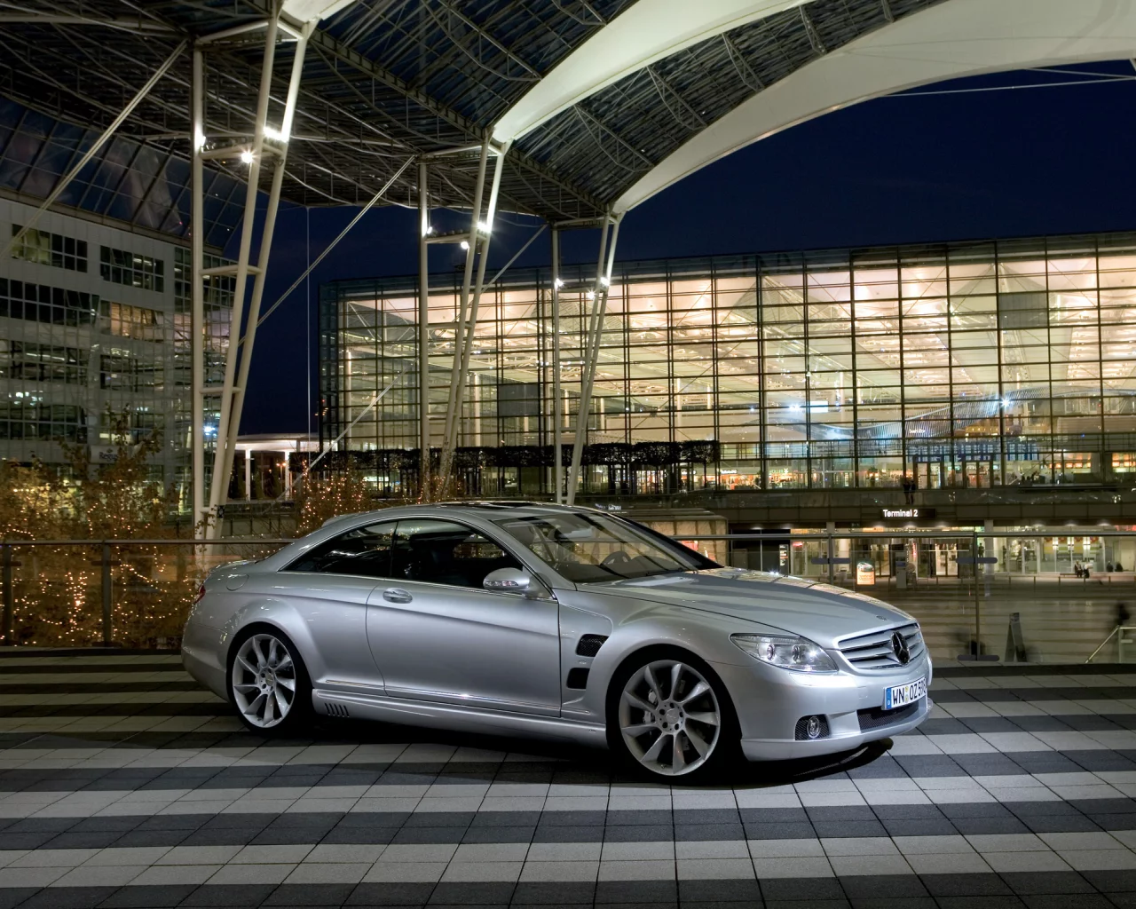 mercedes, cl-class, lorinser, серебристый