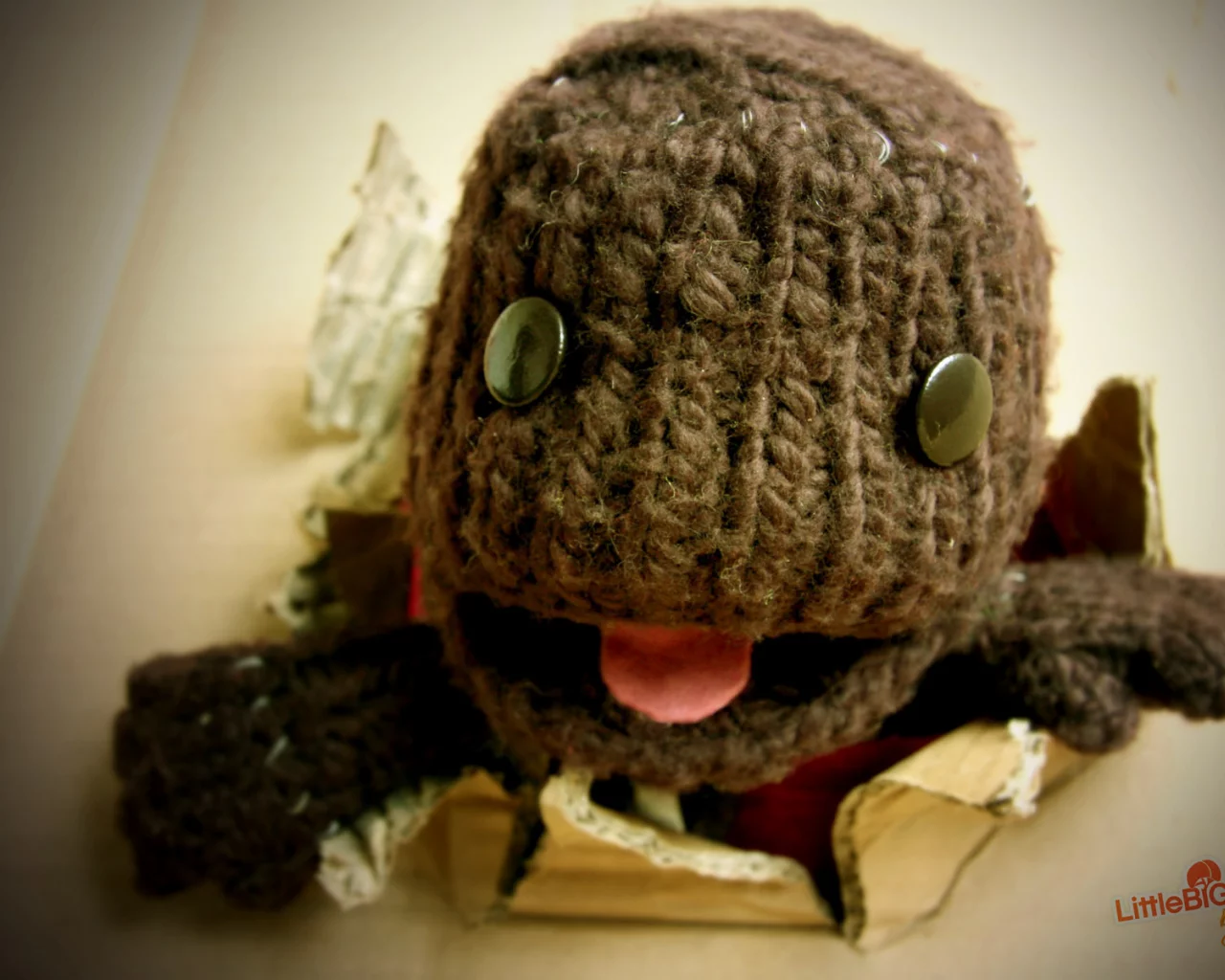 game, мягкая грушка, little big planet, ps3