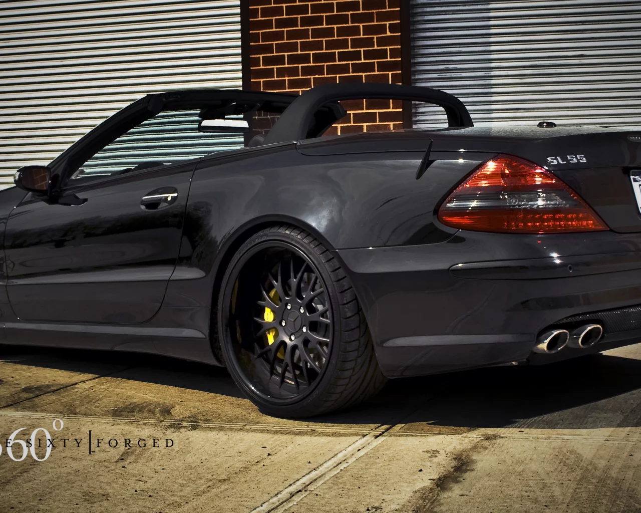 sl55, coupe, amg, mercedes, 360 forged, v8 kompressor