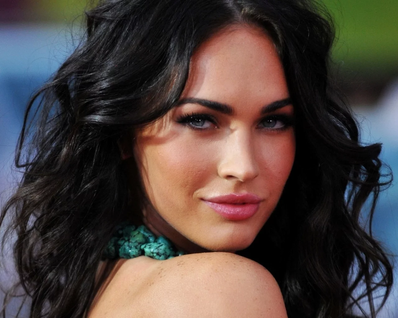 губы, лицо, megan fox, брюнетка, глаза, волосы, актриса, меган фокс