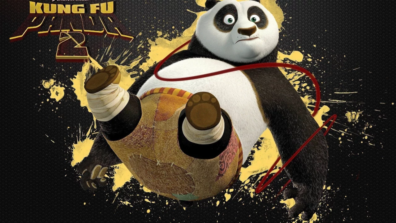 мультфильм, kung fu panda 2, кунг-фу панда 2, по, брызги