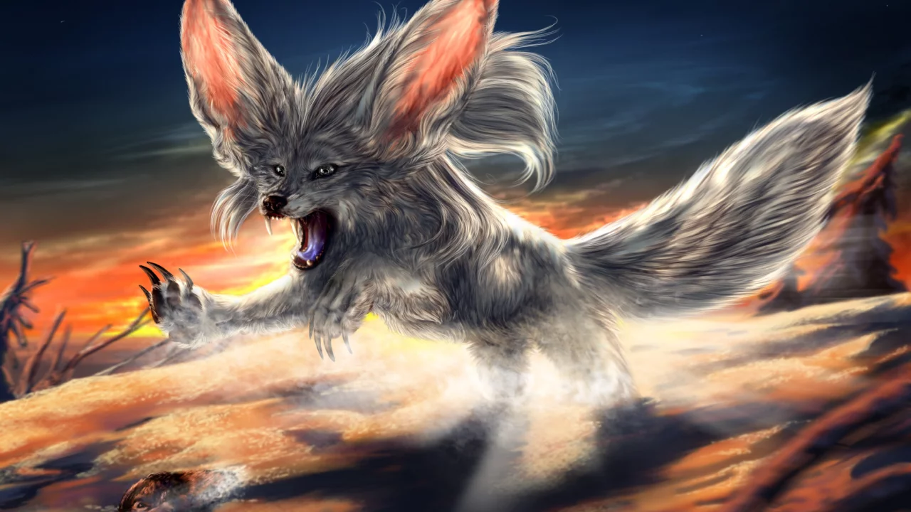 охота, fennec fox, пустынный лис, фенёк, hunt