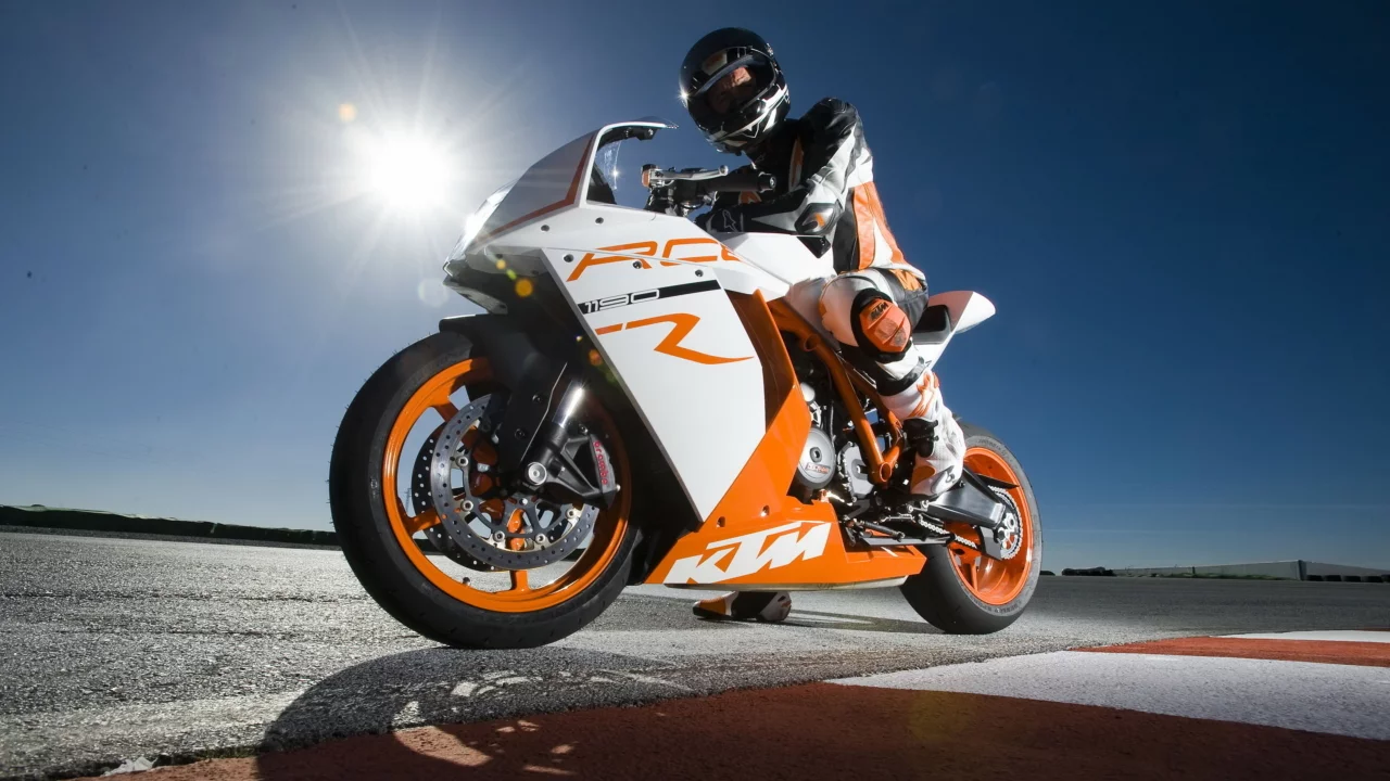 ктм, мотоцикл, байк, небо, лучи, 1190, rc8-x, ktm, солнце, трасса
