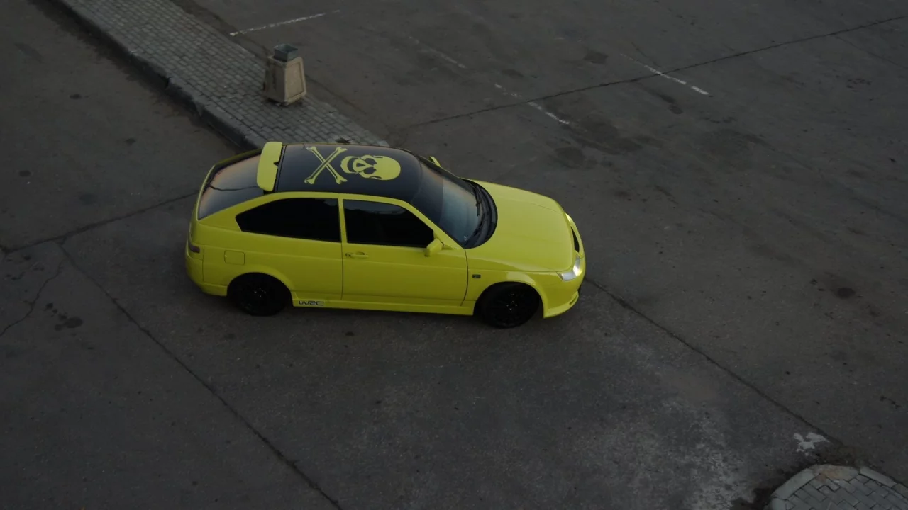 lada, car, тазик