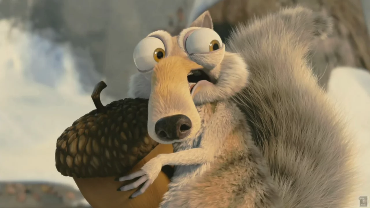белка, ice age, ледниковый период