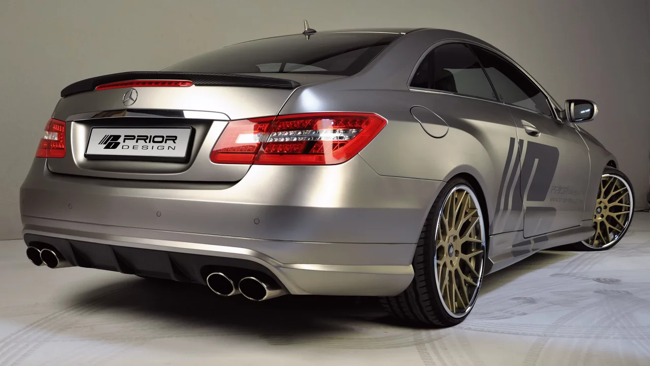 tuning, car, машина, 3000x1992, prior design, mercedes e-class coupe c207
